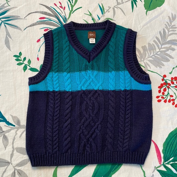 Tea Collection Other - Tea Collection sweater vest size 2-3